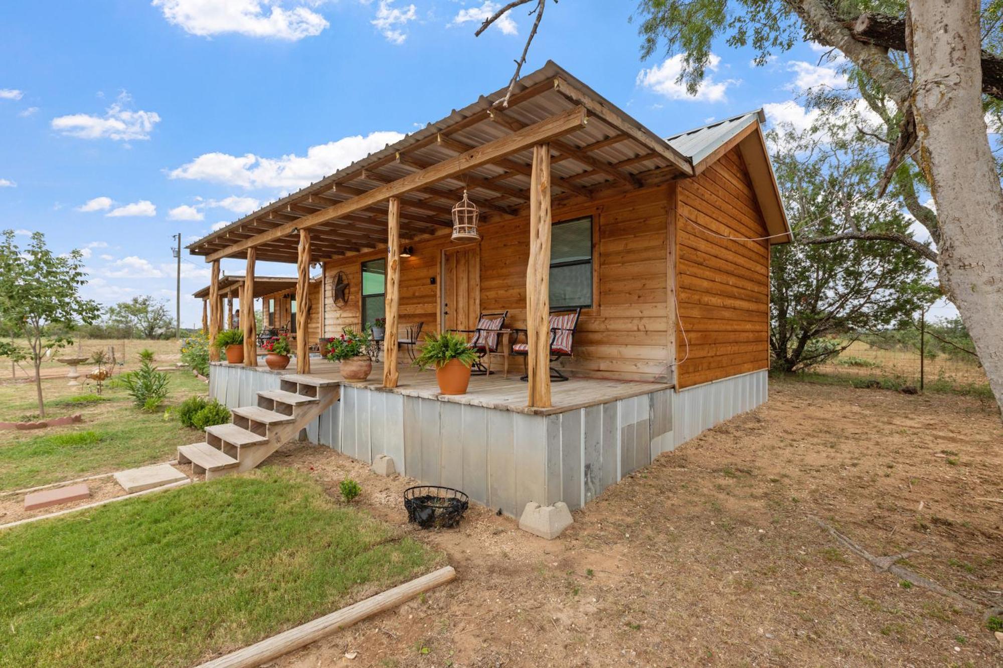 Hr Cabin 4 - The Sunflower Cottage Fredericksburg Buitenkant foto
